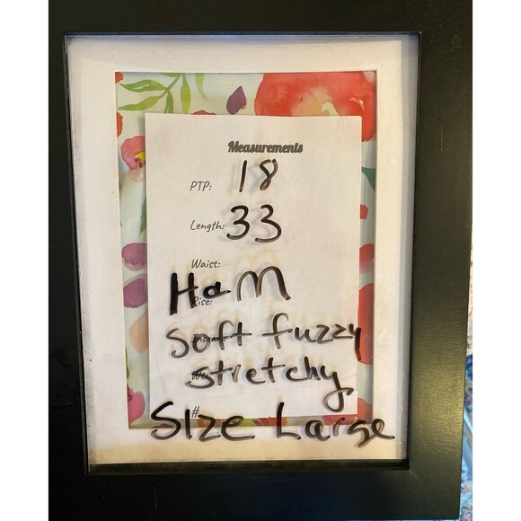 H&M Womans Sweater Dress Sz Large Baby Blue Fuzzy Soft Stretchy Stylish Comfy - Picture 8 of 8